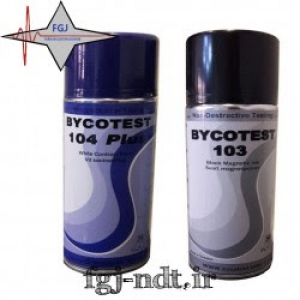 اسپری white ذرات مغناطیسی برند بایکوتست مدل bycotest 104 plus