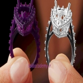 قالبگیری و مومکاری طلا و جواهر